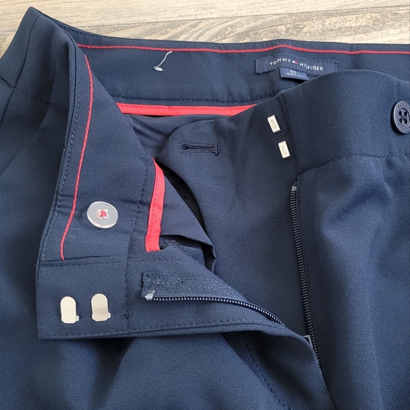 New without tag Tommy Hilfiger pants size 00 low waist Blue - Picture 3 of 8